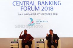 Gubernur BI Perry Warjiyo Bicara di Central Banking Forum 2018