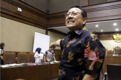 Irman Gusman Ikuti Sidang Pengajuan PK