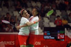 Ganda Putri Indonesia Raih Emas Usai Tundukkan China di Final