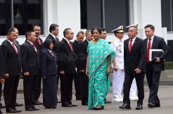 Menhan Terima Kunjungan Menteri Pertahanan India