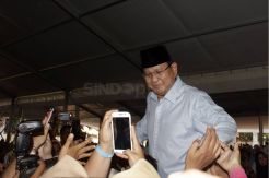 Capres Prabowo Hadiri Deklarasi Gerakan Emas