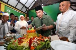Erick Thohir Resmikan Posko JKSN di Surabaya