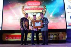 WOM Finance Raih Indonesia Multifinance Consumer Choice Award 2018