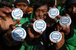 GO-JEK Deklarasikan Gerakan Anti Narkoba di Surabaya