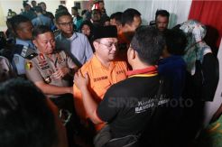 Gubernur Babel Datangi Posko Lion Air JT-610 di RS Polri