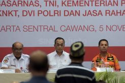 Keluarga Korban Hadiri Konferensi Pers Kecelakaan Lion Air JT 610