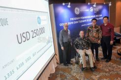 GE Foundation Serahkan Bantuan untuk Korban Gempa Sulteng