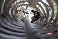 Melihat Pembuatan Alat Peraga Tubuh Manusia Untuk Pendidikan