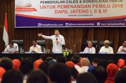 HT Bekali Caleg Jateng Untuk Bersinergi Menangkan Pemilu 2019