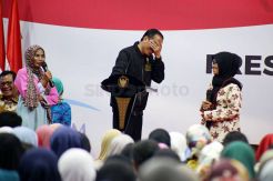 Presiden Jokowi Hadiri Sosialisasi Bantuan Sosial PKH