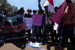 APMI Kota Surabaya Tolak Capres Tidak Pro Palestina