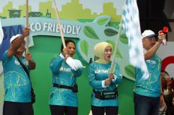 Menteri BUMN dan Dirut Pertamina Lepas Peserta Pertamina Eco Run 2018