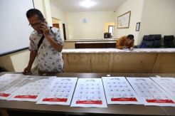 Parpol-Parpol Lakukan Validasi Surat Suara di KPU