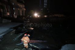Jalan Raya Gubeng di Surabaya Ambles