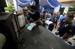 BNNP Jawa Timur Musnahkan 3 kg Barang Bukti Sabu-Sabu