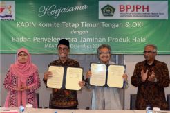 Kadin dan BPJPH Jalin Kerjasama Sosialisasi UU Jaminan Produk Halal