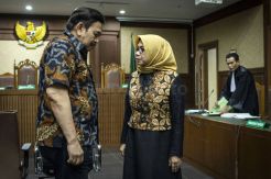 Mantan Anggota DPR Eni Maulani Saragih Jalani Sidang Lanjutan