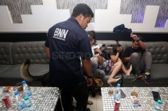 Razia Tempat Hiburan Malam, BNN Terjunkan Anjing Pelacak