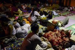 Malam Tahun Baru di Pengungsian