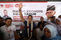 Safari Politik di Jatim, Sandiaga Uno Dialog dengan UMKM dan Pengusaha