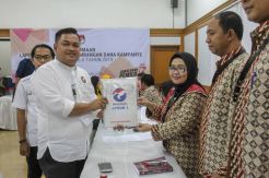 Perindo Serahkan Laporan Penerimaan Sumbangan Dana Kampanye ke KPU