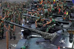 Latihan Taruna Eka Bhakti, 519 Taruna Kunjungi Sarang Baret Ungu