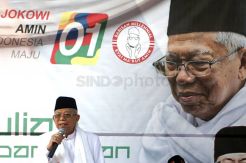 Maruf Amin Resmikan Tim Kampanye Daerah Depok