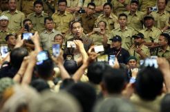 Presiden Jokowi Bertemu Ribuan Perangkat Desa