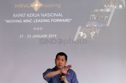 HT Hadiri Rakernas MNC Leasing