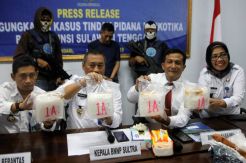 BNNP Sultra Tangkap Kurir Sabu 5 Kilogram