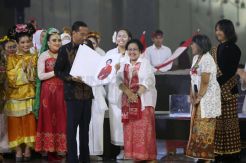 Presiden Jokowi Hadiri Ultah Ke-72 Megawati Soekarnoputri