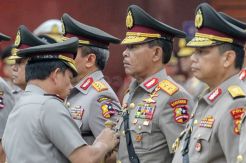 Kapolri Pimpin Sertijab 17 Pati Polri
