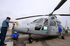Lima Helikopter AS 565 MBE Panther Perkuat TNI AL