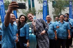 Bluebird Berkolaborasi dengan Danone-Aqua