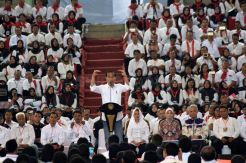 Presiden Jokowi Hadiri Silaturahmi THL-TBPP Indonesia di Semarang