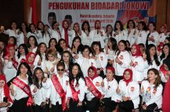 Deklarasi Dukungan Bidadari Jokowi