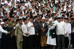 Presiden Jokowi Bersilaturahmi Dengan Kiai dan Habib se-Jadetabek