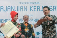 Kemendes PDT dan Kemensos Jalin Kerja Sama Pengurangan Resiko Bencana