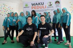 Wakuliner Gelar Aksi Peduli Dhuafa