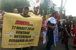 Tolak Perusahaan Asing, Karyawan JICT Gelar Karnaval Pelabuhan