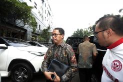 Satgas Antimafia Bola Periksa Plt Ketua Umum PSSI Joko Driyono