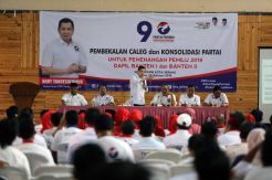 Ketum Perindo HT Berikan Pembekalan Caleg dan Konsolidasi Partai