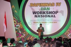 Romahurmuziy Buka Rapimnas IV dan Workshop Nasional PPP