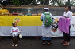 Upacara Tawur Agung Kesanga di Pura Aditya Jaya Rawamangun