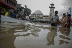 Banjir Landa Kawasan Bandung Selatan
