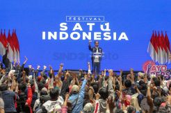 Capres Jokowi Hadiri Festival Satu Indonesia