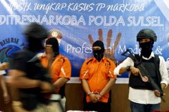 Polda Sulsel Tangkap Dua Pengedar Sabu