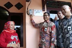 PLN Resmikan Penyambungan Listrik Gratis di Serang