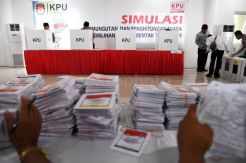 KPU Sumenep Gelar Simulasi Pemungutan dan Penghitungan Suara