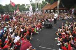 Capres Jokowi Kampanye di Banyuwangi